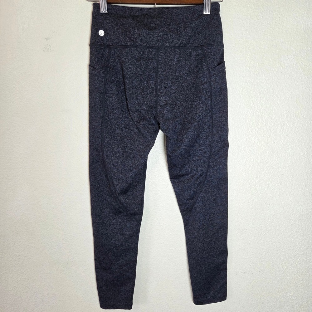 Zella High Rise Leggings Heathered Gray Yoga Gym Activewear Small - Picture 2 of 9